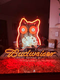 Budweiser Hooters Neon Sign 24"