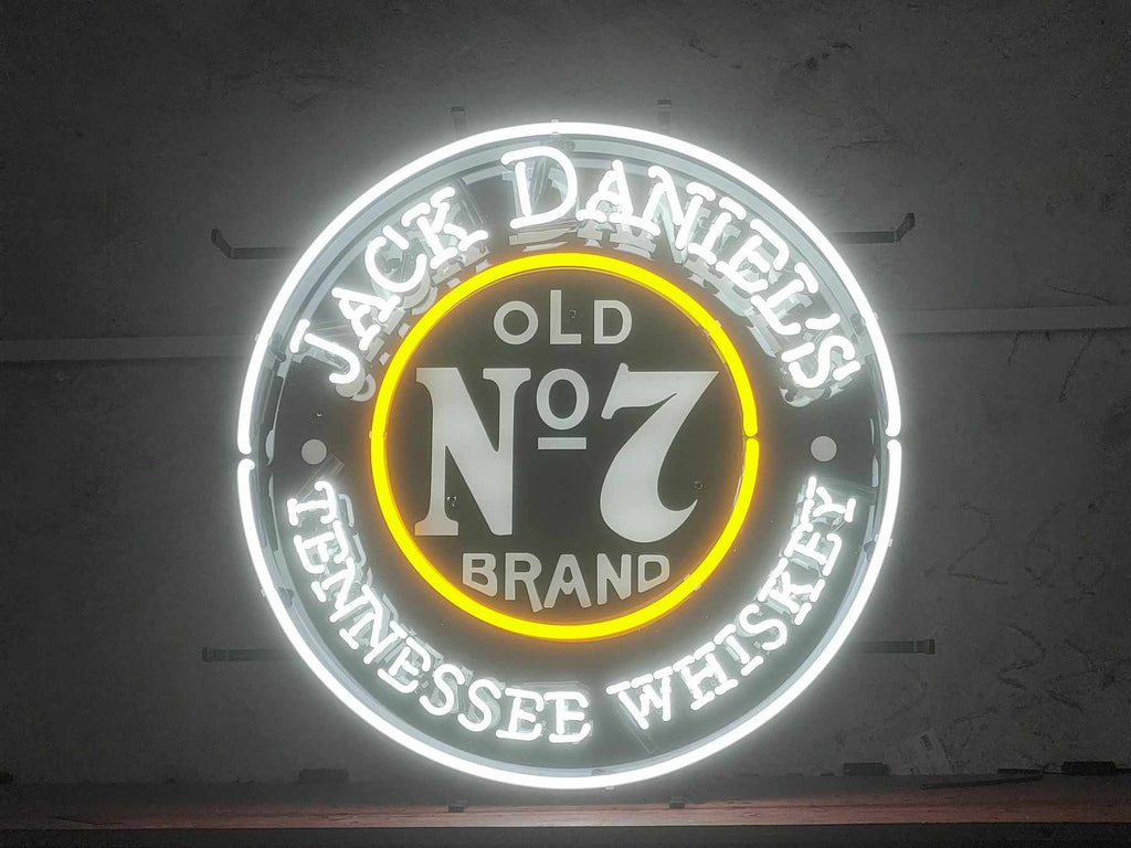 Jack Daniels Logo Neon Sign 24"