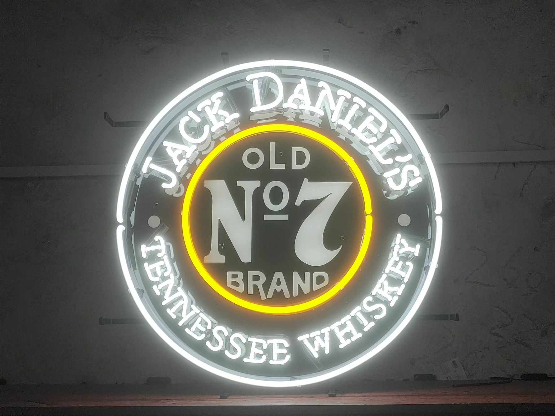 Jack Daniels Logo Neon Sign 24"