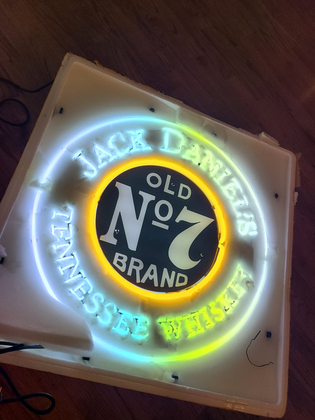 Jack Daniels Logo Neon Sign 24"