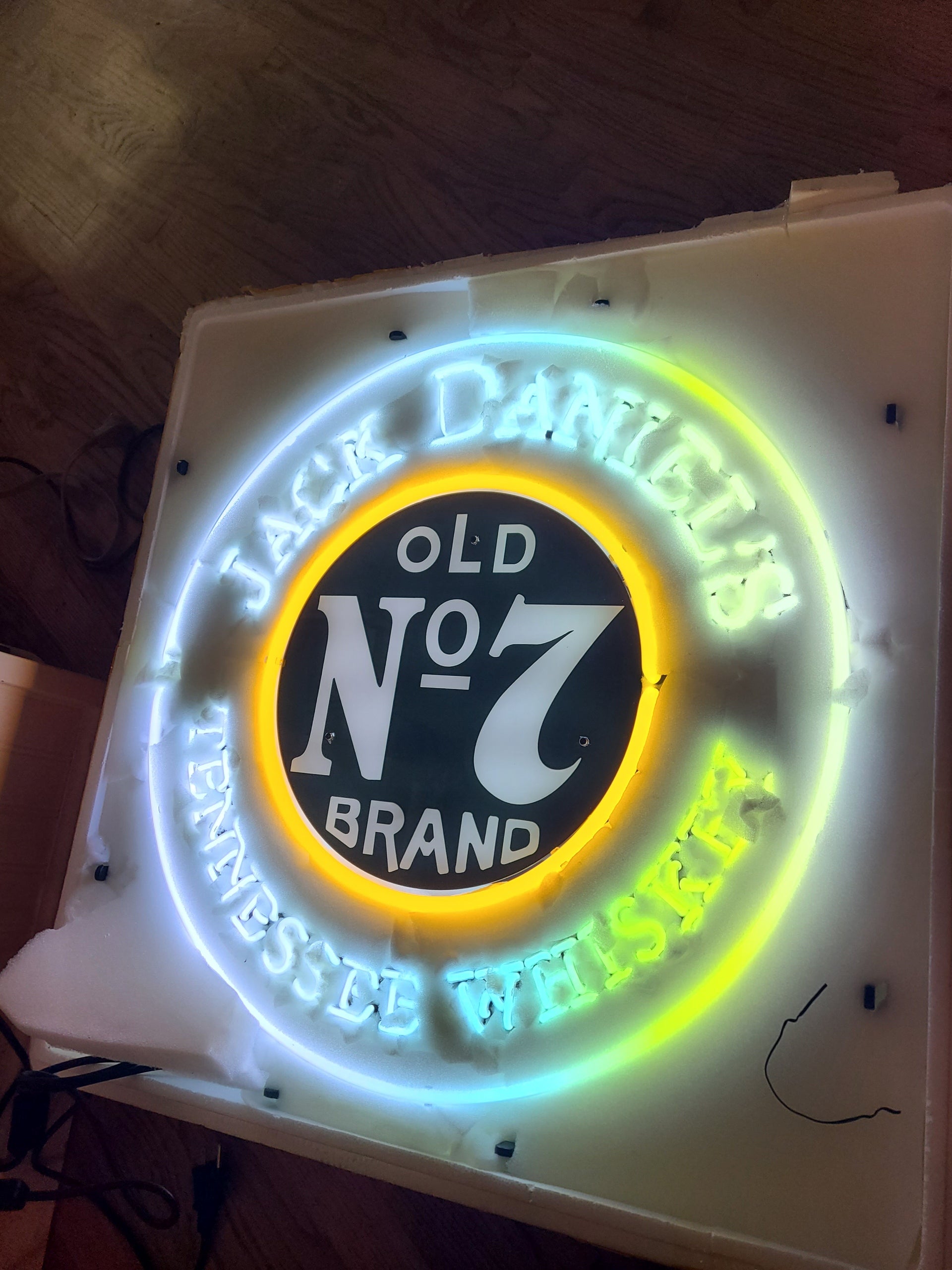 Jack Daniels Logo Neon Sign 24"