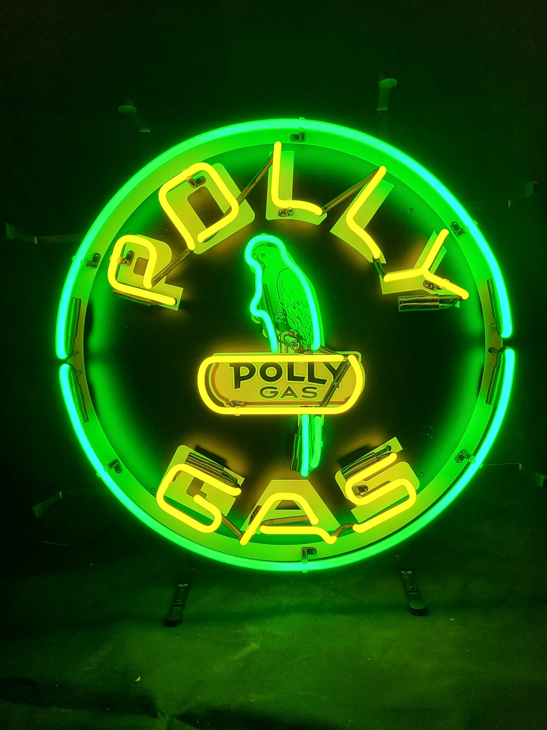 Polly Gas Neon Sign 24"