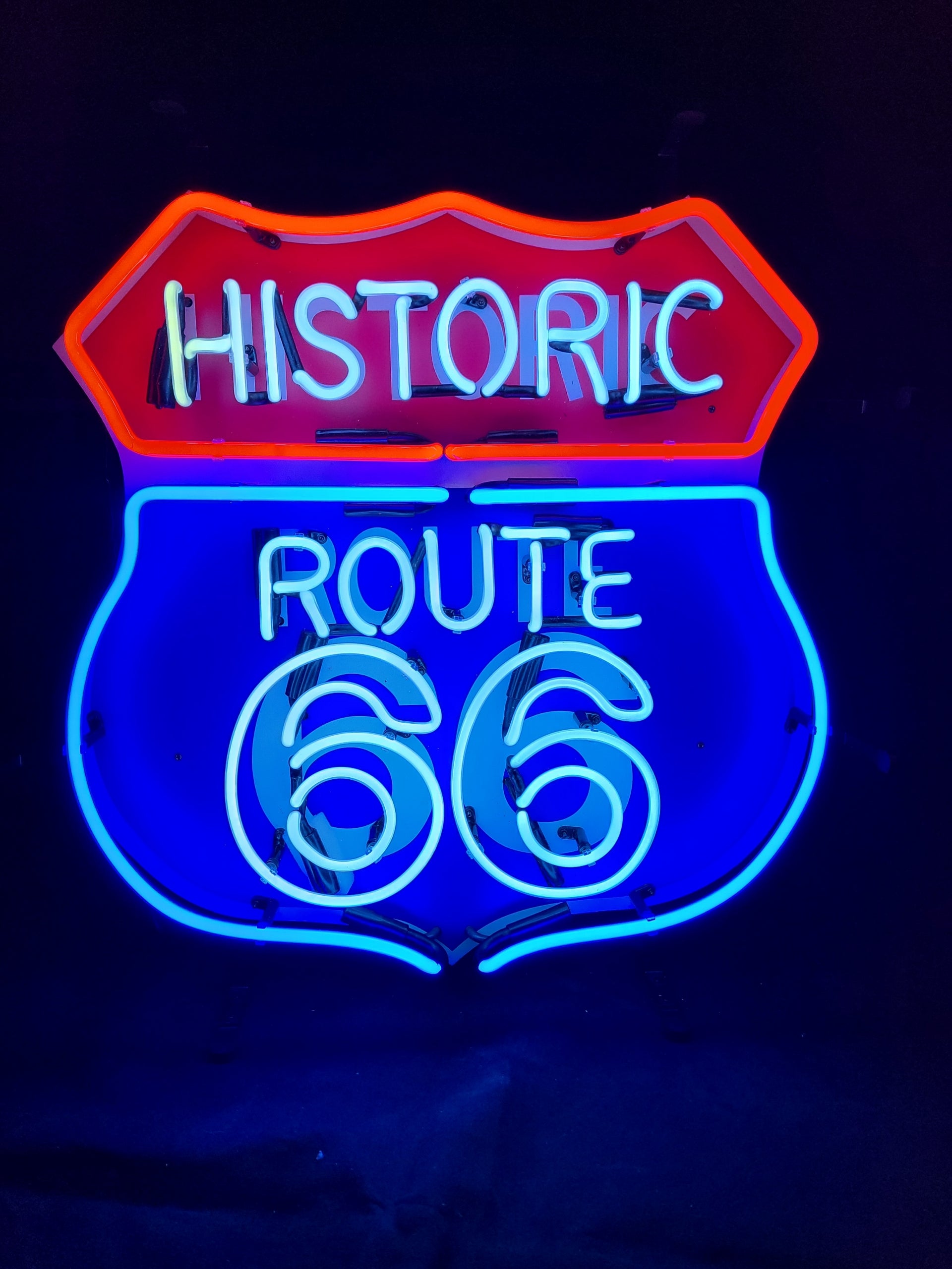 Route 66 Neon Sign 24"