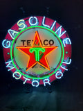 Texaco Logo Neon Sign 24"