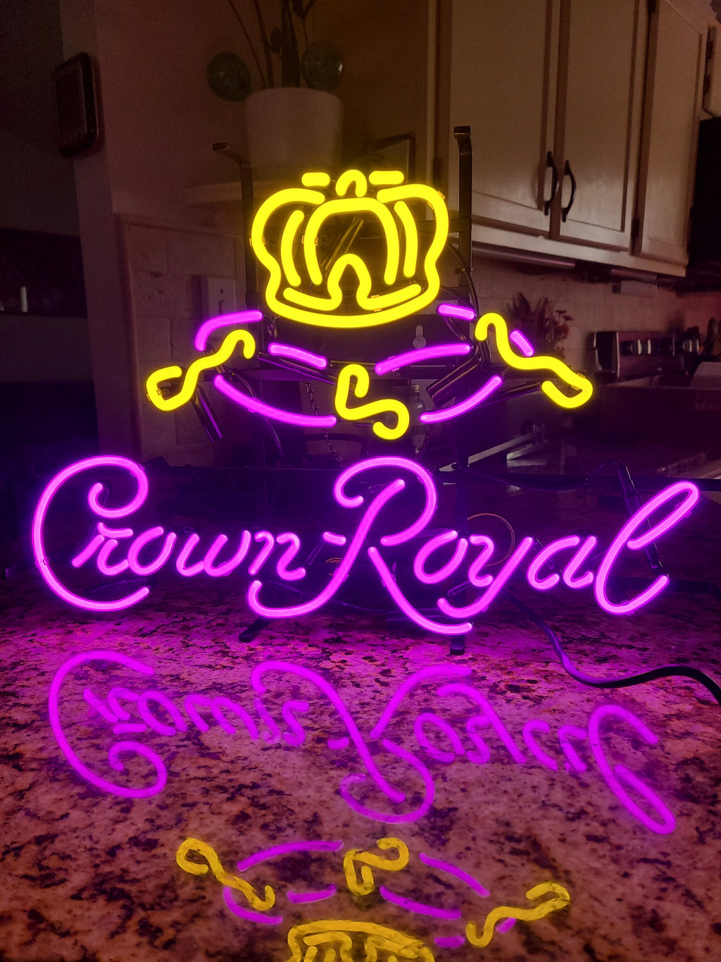 Crown Royal Logo Neon Sign 24"